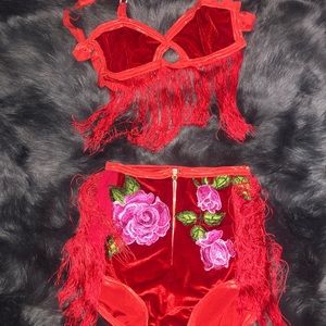 Solstice Intimates custom fringe set